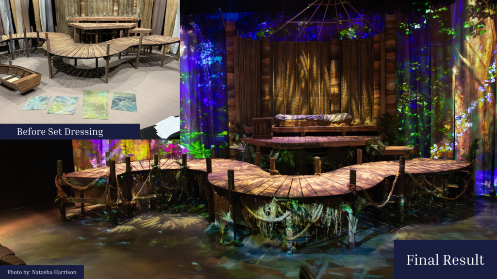 Dock on the river of the amazon rainforest for The River Bride